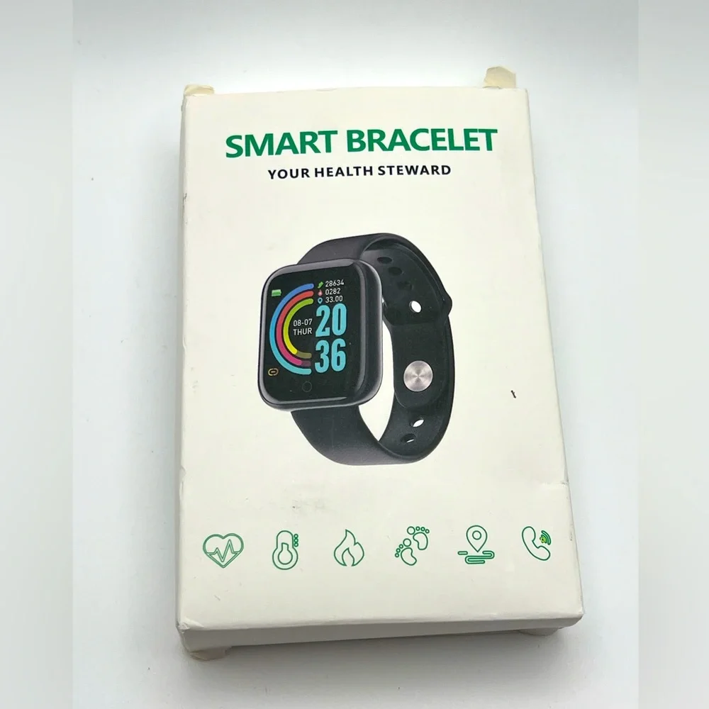 Unisex Smart Bracelet - Pink Wearable Fitness Tracker - Used Good